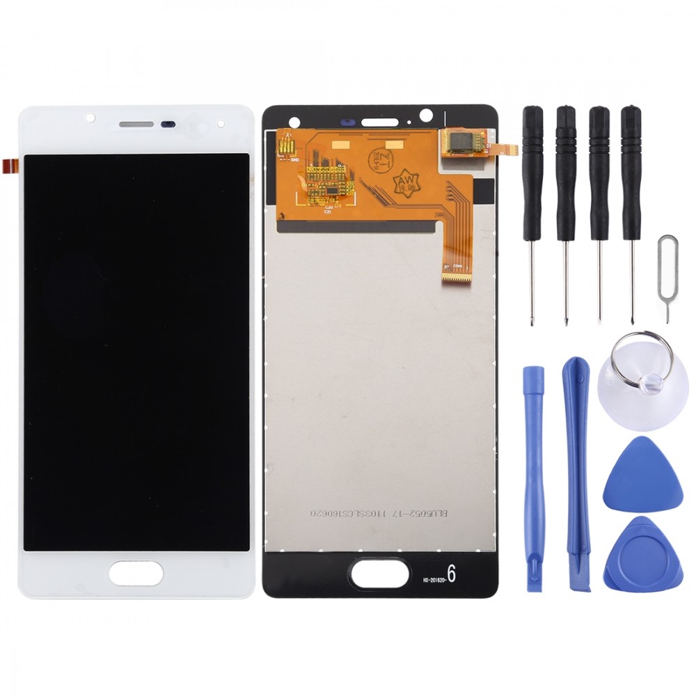 LCD Screen and Digitizer Full Assembly for Wiko U Feel (White)  Wiko U Feel